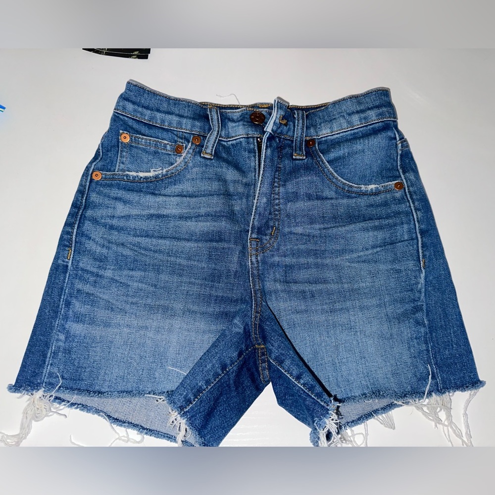 Madewell High Rise Denim Jean Shorts